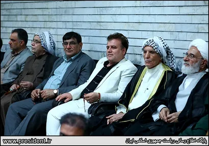 تصاویر نشست با جمعی از علما و سران طوایف خوزستان