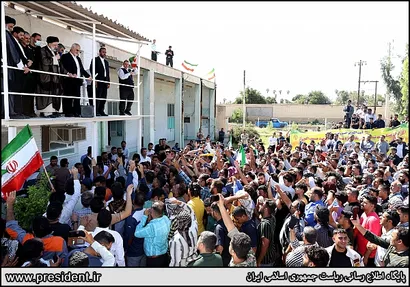 تصاویر حضور سرزده در جمع کارگران کارخانه هفت تپه