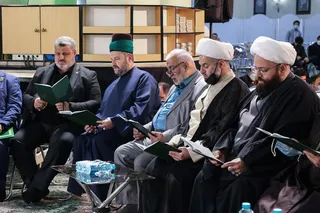 تصاویر حضور درمراسم بزرگداشت آیت الله محمدی ری شهری