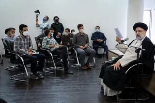 دیدار جمعی از جوانان، نخبگان و فعالین دانشجویی با رئیسی