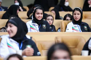 تصاویر آیین تجلیل از بانوان مدال آور ورزش ایران اسلامی