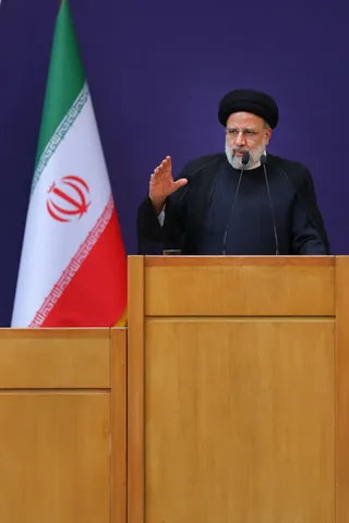 تصاویر سخنرانی دکتر رئیسی در مراسم روز ملی صادرات