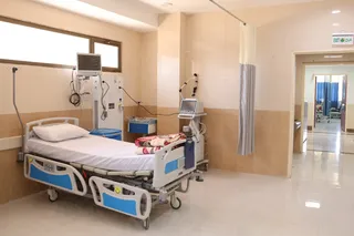 تصاویر بهره‌برداری از بیمارستان 32 تختخوابی شهید سلیمانی بهمئی