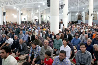 حضور در اجتماع باشکوه مردم دامغان