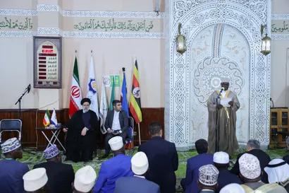 تصاویر نشست بین ادیان در مسجد ملی کامپالا