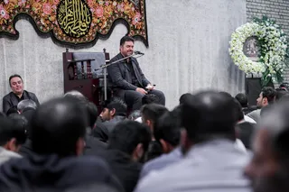 مراسم گرامیداشت رئیس جمهور شهید و همراهان در مسجد ارگ