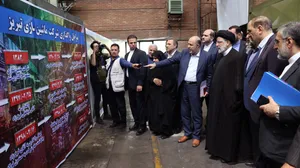 تصاویر بازدید از کارخانه ماشین سازی تبریز