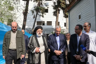 بازدید از بیمارستان شهدای یافت آباد