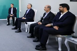 دیدار روسای جمهور ایران و آذربایجان