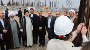 افتتاح نیروگاه سیکل ترکیبی آریان ۲ زنجان با حضور دکتر رئیسی
