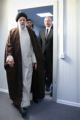 دیدار روسای جمهور ایران و آذربایجان