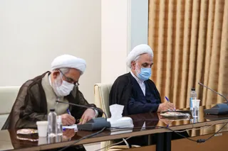سخنرانی رئیسی در جلسه شورای قضایی همدان