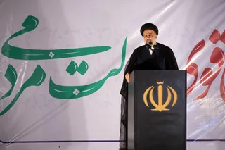 حضور رئیسی در جمع مردم ورامین