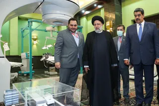 تصاویر بازدید روسای جمهور ایران و ونزوئلا از نمایشگاه توانمندی‌ها و دستاوردهای دانش‌بنیان شرکت‌های ایرانی