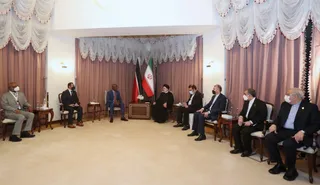 تصاویر دیدار نخست وزیر ترینیداد و توباگو با رئیس جمهور