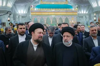 تصاویر تجدید میثاق آیت الله رئیسی و اعضای هیأت دولت با آرمان‌های امام راحل و شهدای انقلاب اسلامی