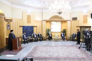 تصاویر سفر آیت الله رئیسی به کشور عمان