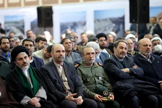 تصاویر آئین افتتاح رسمی سامانه انتقال آب به دریاچه ارومیه
