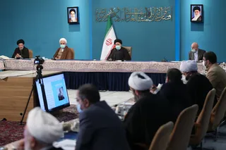 تصاویر جلسه شورای عالی انقلاب فرهنگی