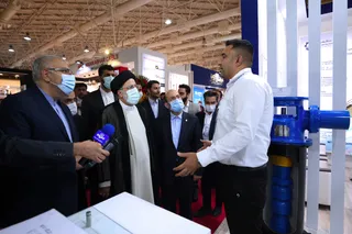 تصاویر بازدید از نمایشگاه بین المللی نفت ، گاز ، پالایش و پتروشیمی