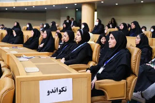 تصاویر آیین تجلیل از بانوان مدال آور ورزش ایران اسلامی