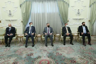 تصاویر دیدار رئیس مجلس عراق با آیت‌الله رئیسی