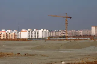 تصاویر بازدید رئیس جمهور از پروژه ۱۴۶۰ واحدی طرح نهضت ملی مسکن شهر پرند