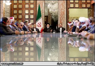 تصاویر نشست با جمعی از اندیشمندان فلسطینی