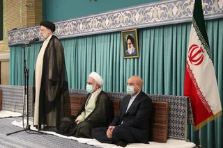 دیدار مسئولان نظام و سفرای کشورهای اسلامی با رهبر معظم انقلاب