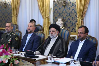 تصاویر نشست هیئت های عالیرتبه ایران و عمان