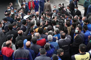 تصاویر بازدید از کارخانه تولید لوازم خانگی سنگرکار