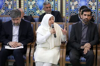 نشست رمضانی با جمعی از خیرین