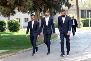تصاویر  بدرقه تیم ملی فوتبال