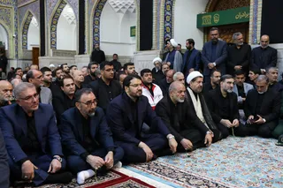 مراسم تشییع پیکر رئیس جمهور شهید و همراهان در مشهد