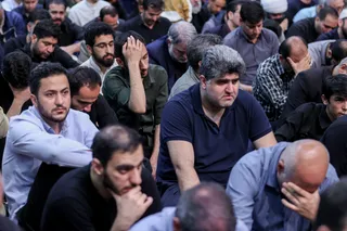 مراسم گرامیداشت رئیس جمهور شهید و همراهان در مسجد ارگ
