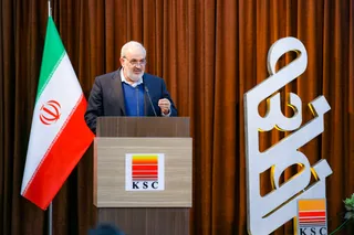 گزارش تصویری از افتتاح کارخانه فولاد زمزم 3