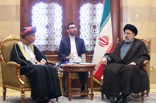 تصاویر ملاقات معاون نخست وزیری عمان با رئیس جمهور