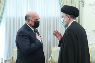 تصاویر دیدار وزیر امور خارجه عراق با آیت‌الله رئیسی