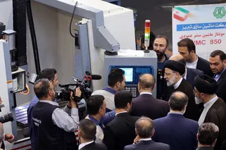 تصاویر بازدید از کارخانه ماشین سازی تبریز