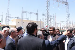 تصاویر بهره برداری از نیروگاه سیکل ترکیبی دوکوهه و آبرسانی به ۱۷۴ روستا