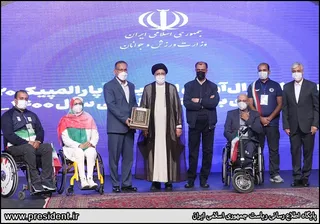 تصاویر تجلیل از مدال آوران المپیک و پارالمپیک ۲۰۲۰ توکیو