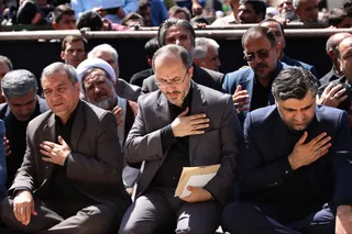تصاویر سخنرانی در جمع عزاداران اربعین حسینی در بیرجند