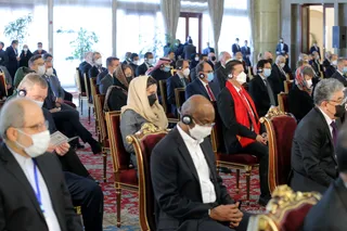 تصاویر مراسم سالگرد پیروزی انقلاب اسلامی با حضور سفرای خارجی مقیم ایران