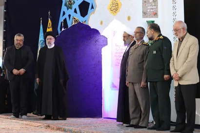 تصاویر مراسم ملی تکریم فعالان مساجد و پانزدهمین پاسداشت ادبیات جهاد و مقاومت