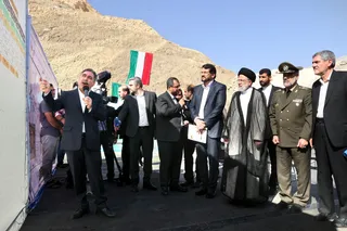 تصاویر بهره‌برداری از پروژه آزادراه شیراز-اصفهان