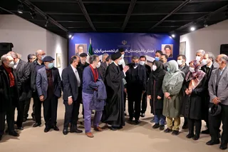 تصاویر دیدار با هنرمندان هنرهای تجسمی ایران