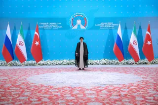 تصاویر عکس یادگاری هفتمین اجلاس سران کشورهای ضامن روند آستانه