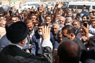 تصاویر حضور دکتر رئیسی در روستای کردآباد کبودر آهنگ
