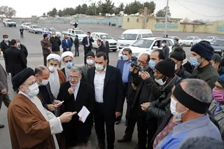 رسیدگی به مشکل وانت‌داران بجنوردی از سوی آیت الله رئیسی