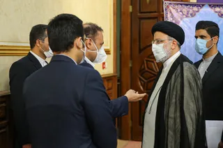 هم‌اندیشی آیت‌الله رئیسی با اصحاب تولید